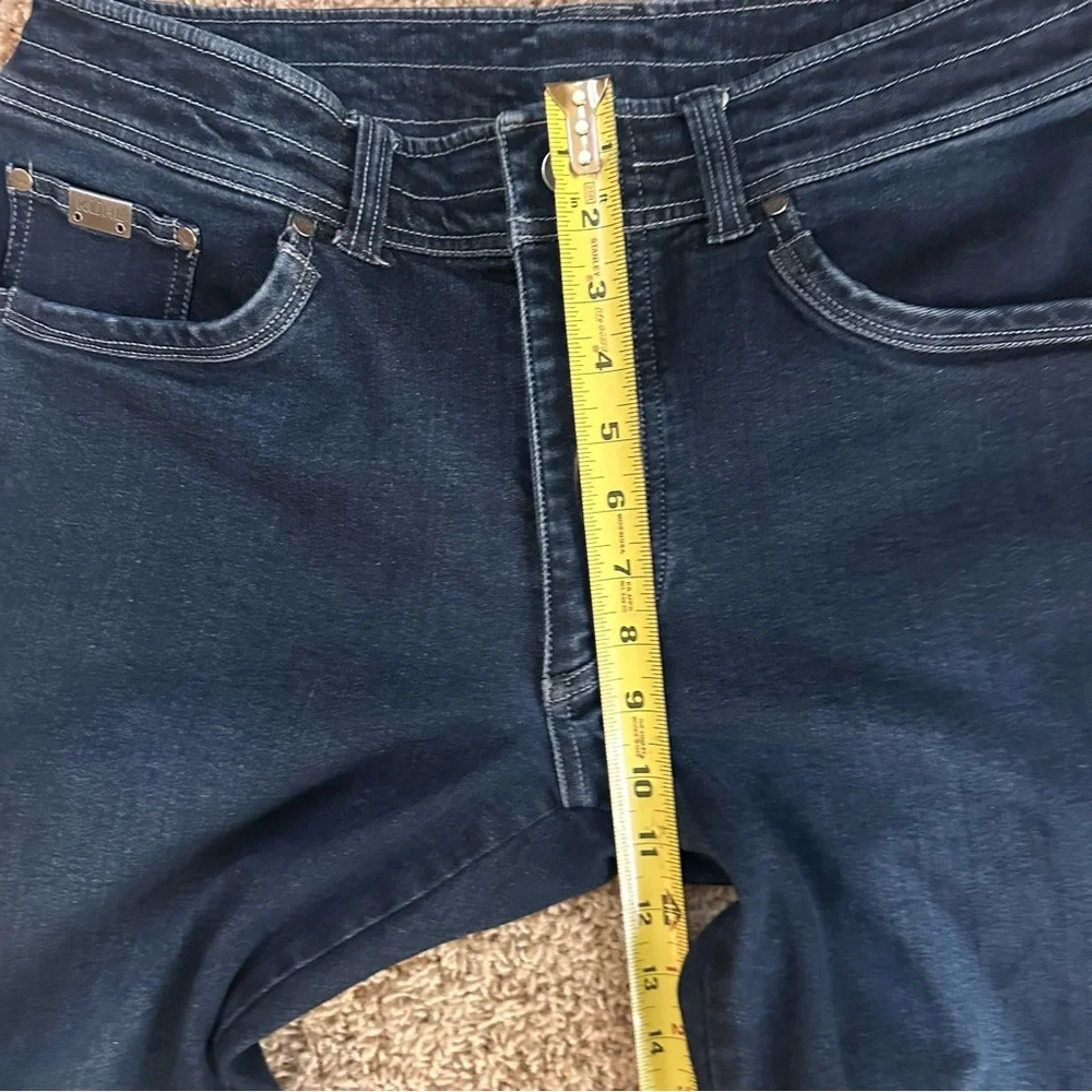 KUHL Dark Blue Denim Jeans - Picture 3 of 9